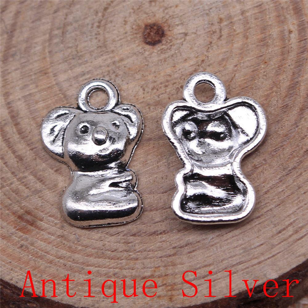 Monkey Bear Shaped Charms Pendant For Bracelet Necklace Jewelry Making Craft Findings