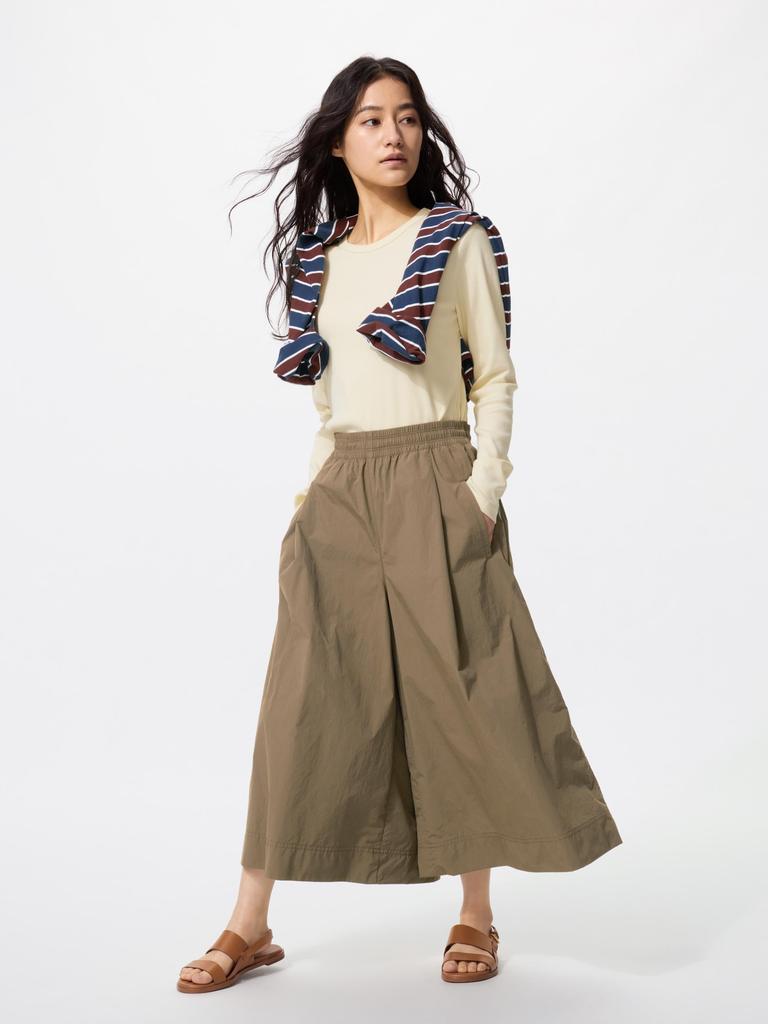 Uniqlo Japan Nylon Culottes Short Length