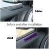 2X Inner Door Air Vent Outlet Cover Trim Ring Decor For Dodge Charger 11+ Purple