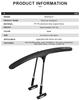 Adjustable Bicycle Fender Quick Release Lightweight Aluminum Alloy Support Mountain Road Bike Fenders Durable Easy To Install