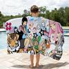 T-shirt Tokidoki Serviette Séchage Rapide Serviettes de Plage Conviennent pour Piscines Camping Yoga et Salle de Sport
