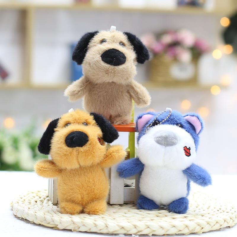 Cute Cute Puppy Pendant Plush Toy Doll Bag Hanging Ornament Doll Keychain Rag Doll