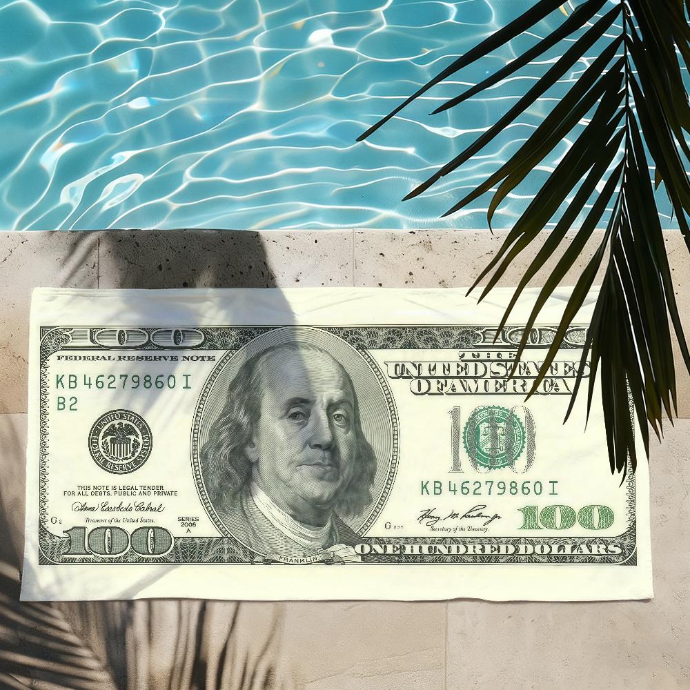 Franklin money Towel Quick Drying Beach Towels Are Suitable For Swimming Pools Camping Yoga And The Gym