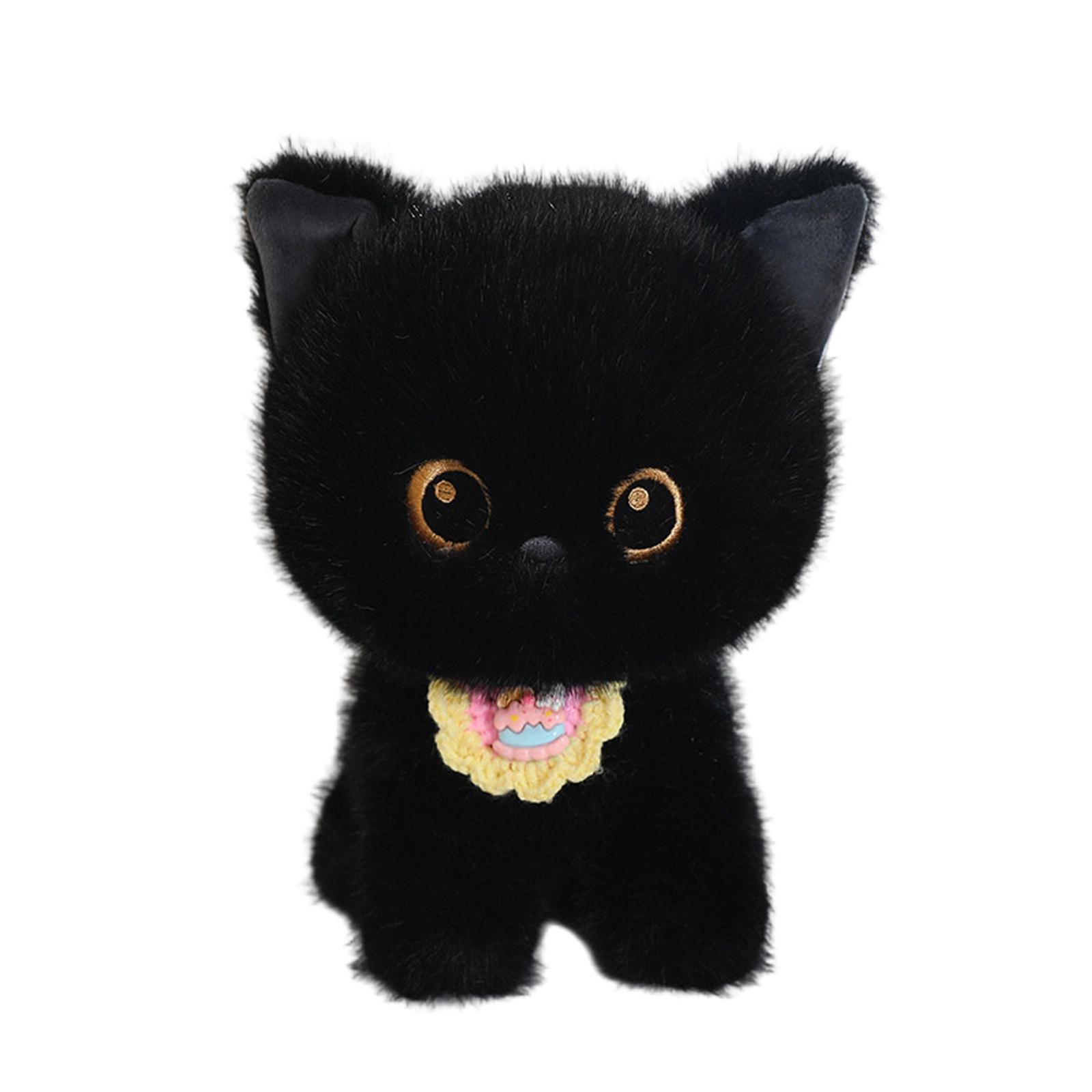 

Кукла Маленькая Плюшевая Игрушка Кукла Подарок на День Рождения One Size чёрный