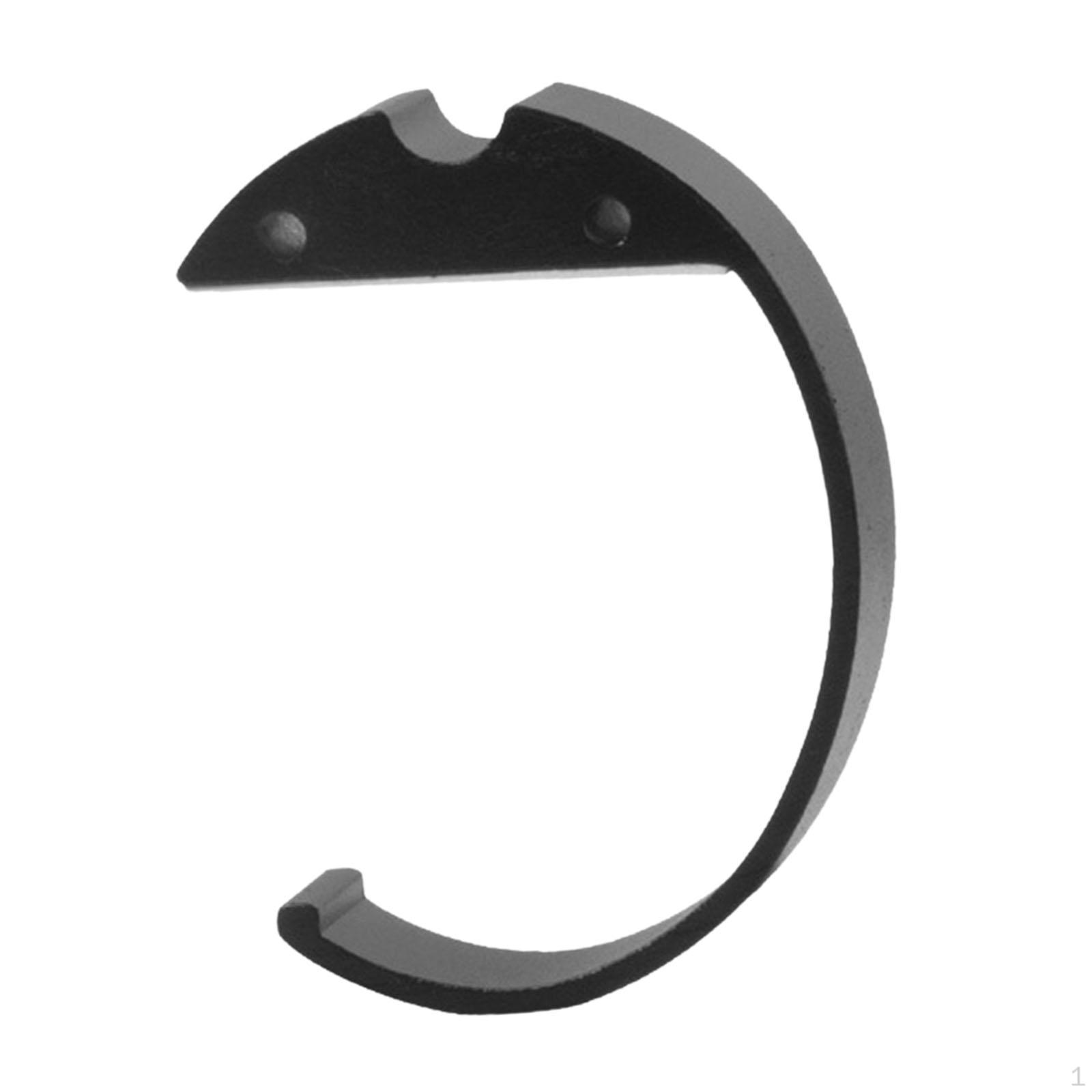 

C Shaped Desk Hook for Bags And Backpacks Easy Setup Offices Bars чёрный