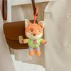 Zootopia Plush Themed Toy Nick Judy Cartoon Keychain Pendant Backpack
