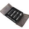 Plastic Cutlery Tray for Kitchen Drawers Portable Cutlery Holder with Transparent Lid Sealed Dustproof Cutlery Organiser Trays