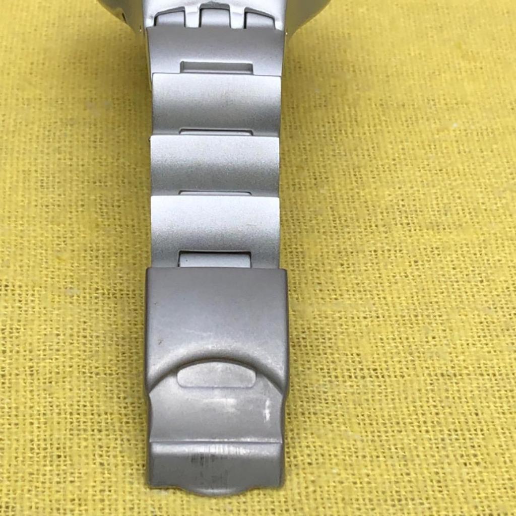Used Super rare swatch Beat working double dot battery replaced digital watch