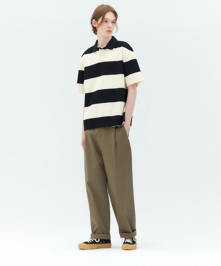 MINDBRIDGE Relaxed Fit One-Pleat Pants - 3 Colors Mypt3151