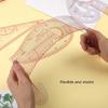 DIY Handwerk Nähwerkzeug für Anfänger Kleidermachen Zeichenschablonenwerkzeug Französisches Kurvenlineal Multifunktions-Patchworklineal