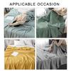 Breathable Waffles Cotton Throw, Soft and Light, Cooling Cotton Waffles for Summer Nights,150x200cm,Cool Blanket