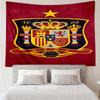 Spain Football Crest Tapestry Hanging for Bedroom,Livingroom, Playroom,Decor Art Room Wall Tapestry Holiday and Birthday Gifts