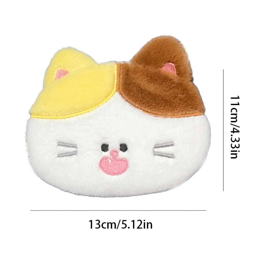 Kitty Tuxedo Cat Plush Purse Bag Meow Ginger Cat Earphone Bag  Bag Pendant