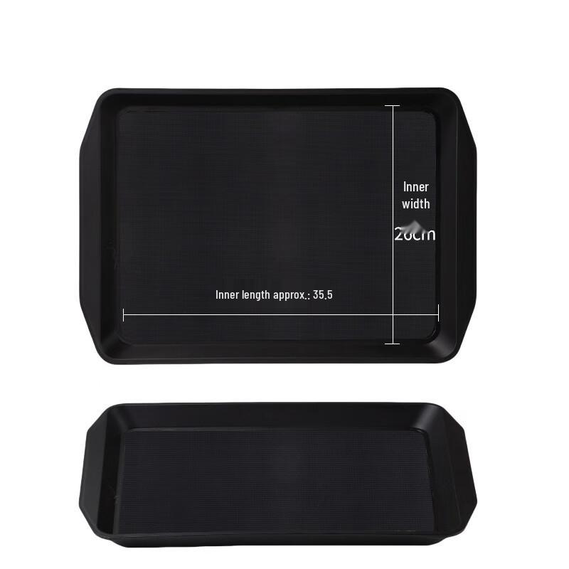 SMVP PP & Silicone Non-Slip Serving Tray