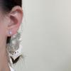 S925 Sterling Silver Mini Star Stud Earrings for Women - Blue Small Niche Summer Accessories