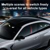 Type-c Rechargeable Car Accessories Solar Demon Eyes LED Light, USB Wireless Animated Eye Warning Lights for Windshield Modified Vehicle Exterior
