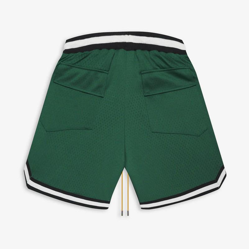 Men's Quick-Dry Mesh Beach Shorts: Breathable, Loose-Fit Sports & Fitness Pants