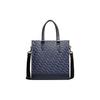 Graham 36 Classic Monogram Zip Tote Bag Women Tote Black Blue CE749-QBMQ