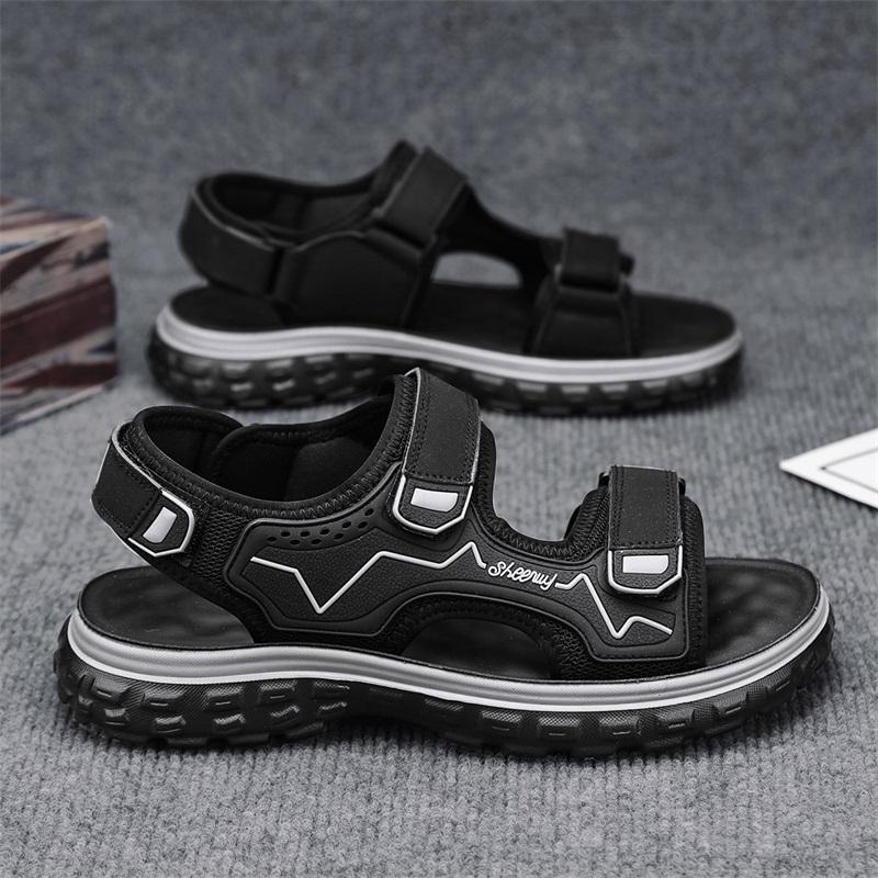 Fashion CYYTL Mens Sandals Casual Summer Shoes Beach Sneakers Outdoor Walking Comfort Luxury Designer Leather Fashion Sport Breathable