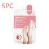 1 /3/5pairs Peach Foot Mask, Moisturizing Exfoliating Foot Peel With Lactic Acid & Malic Acid. Helps