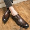 2024 Italian Dress Shoes Men Wedding Party Shoes High Quality Casual Loafer Male Designer Flat Shoes Plus Size 45 Zapatos Hombre