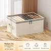 Tianshan Cotton Linen Portable Thickened Wardrobe Storage Box