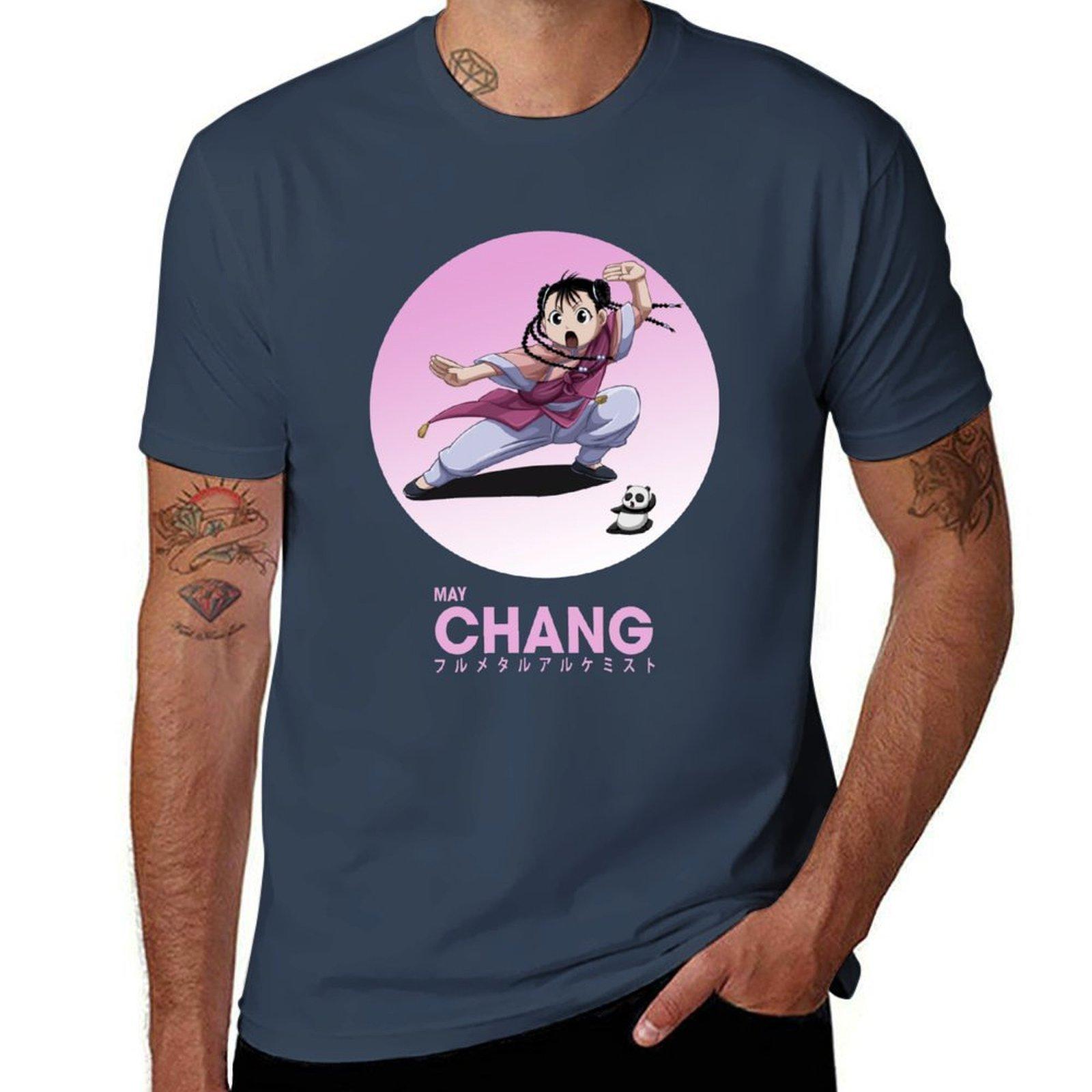 Vintage Love Fullmetal Alchemist Anime Character May Chang Tshirt Minimal Art Print Tshirt S