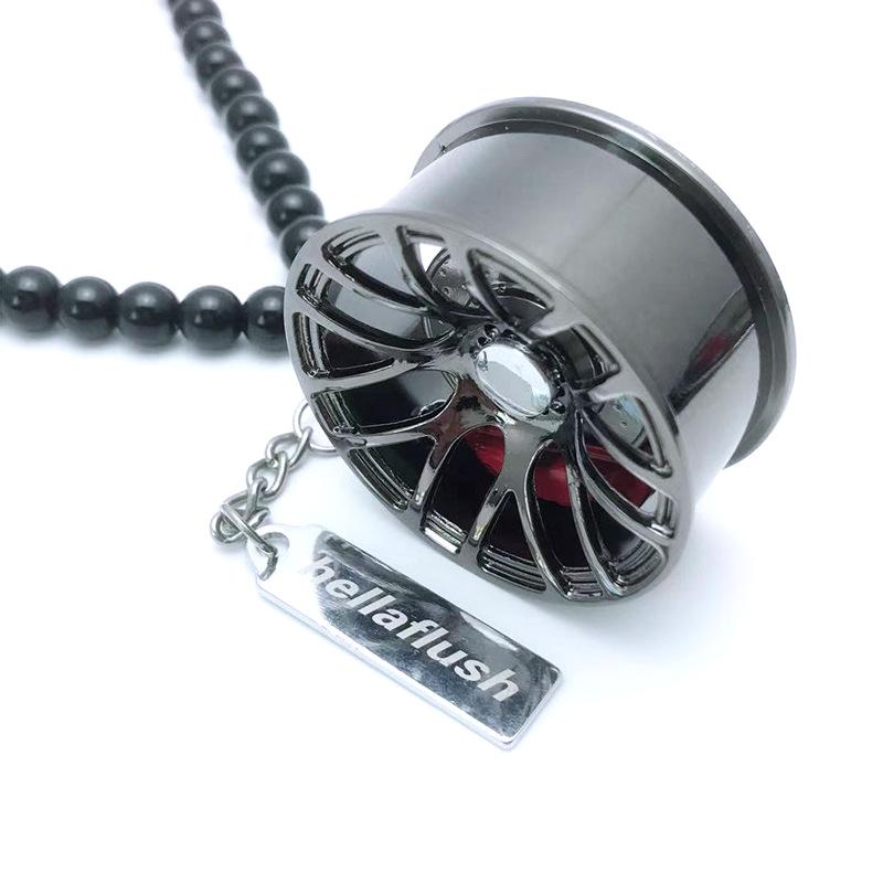 

Новый автомобильный кулон, автомобильные аксессуары, подвески для зеркал заднего вида, бренд Tide, металлическая модификация, ступица колеса автомобиля