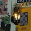 Miniature Wall Lamp Model Figure Wall Sconce for 1/12 Scale Dollhouses Garden Lighting Accessories Scene Displaying