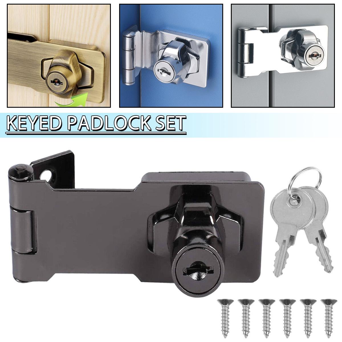 

Замки с ключом PDTO Замки для шкафа Поворотная ручка Запирающая засов с ключом и винтами