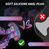 Sofort verfügbarer Oktopus-Tentakel Analkegel mit Saugnapf, Doppelte Größe, Sichere T-Basis