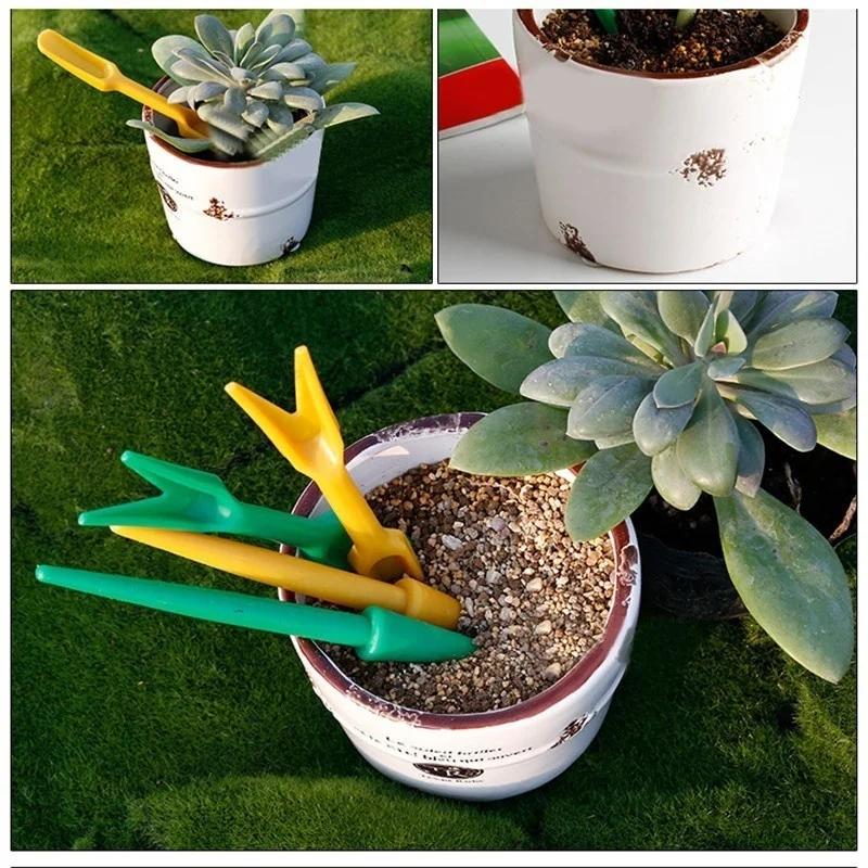 2pcs Transplanting Device Planters Dig Tool for Seedling Garden Nursery Household Multifunctional Manual Seedling Transplanter
