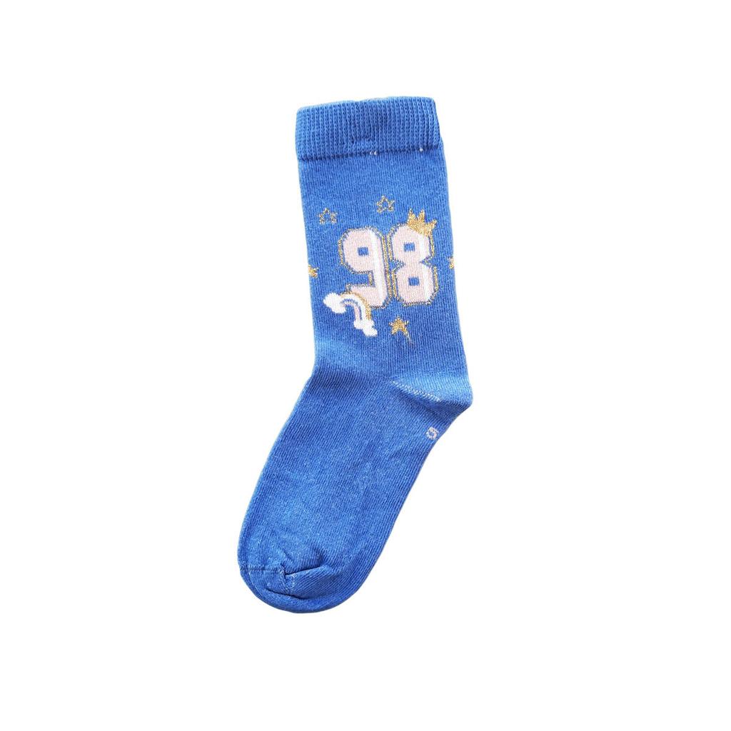 12li Kız Çocuk Çorap Uzun Soket Pamuklu Dikişsiz Renkli Yumuşak