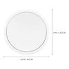 Frcolor Makeup 10x Round Bathroom Makeup Magnifying Mirror with Suction Magnifying Compact Mirror with 3 Suction Mirror, Magnification, Mirror,