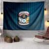 Coventry City Crest Design Tapestry, Unique Design Tapestry, Wall Decor for Bedroom,Livingroom, Playroom,Heartwarming Fan Holiday Gifts