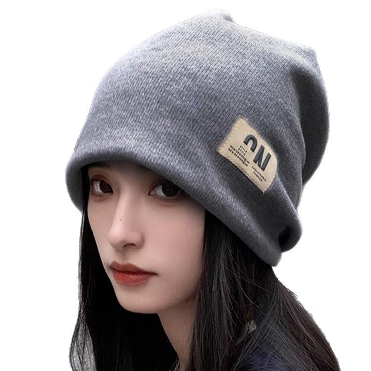 In Autumn and Winter Ear Protection Warmth and Cold Protection  Big Head Circumference  Small Face  Fashionable and Personalized Piles of Hats