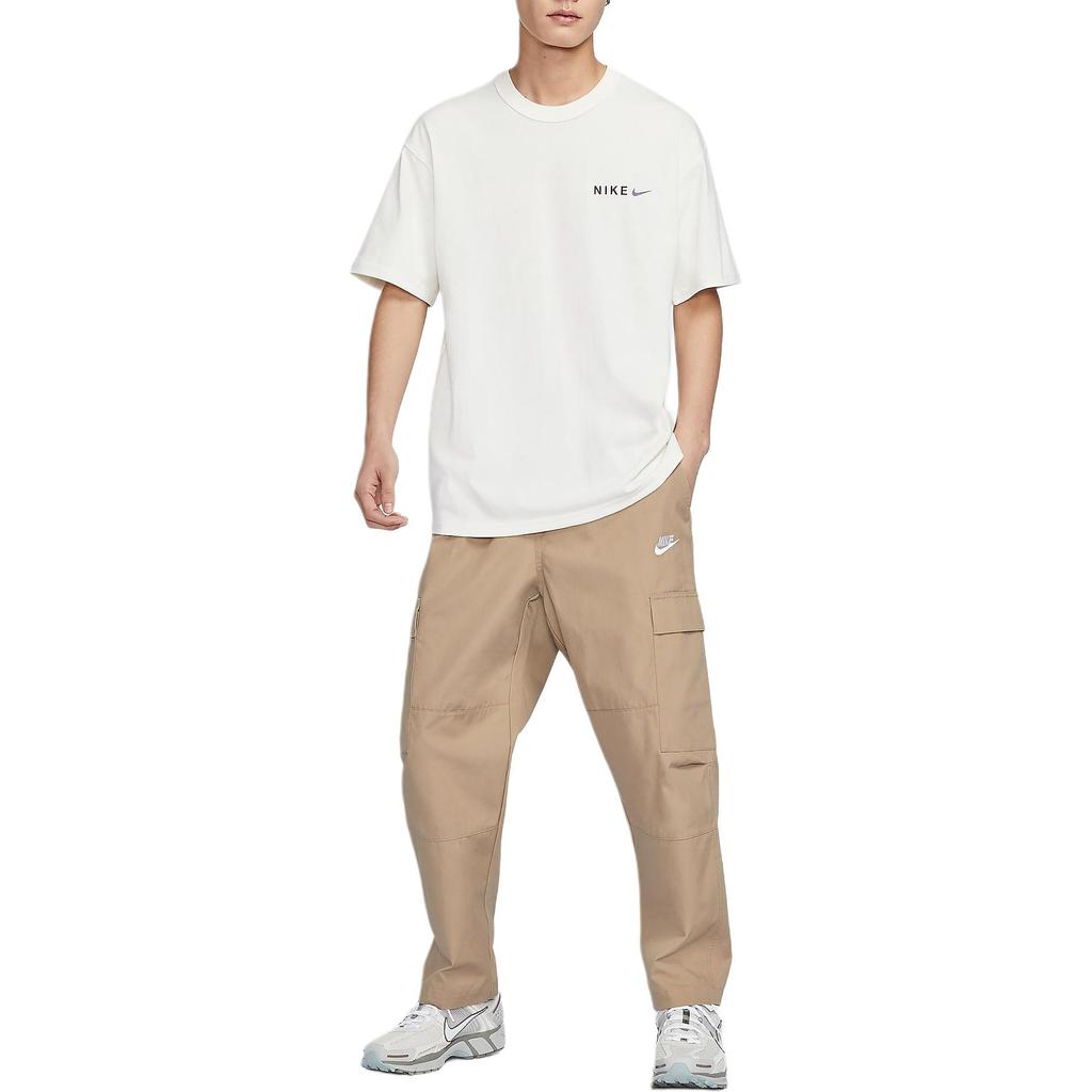 New Nike Sportswear T Shirt Men's White HF6172-133