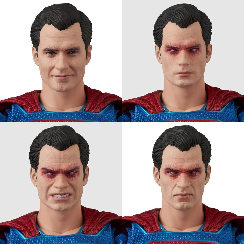 MEDICOM TOY MAFEX Knightmare Superman Zack Snyder Justice League Ver. Action Figure 160mm Non-scale Painted