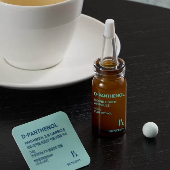 Boncept D-Panthenol Freeze-Dried Double Shot Ampoule Kit 45mg + 10ml