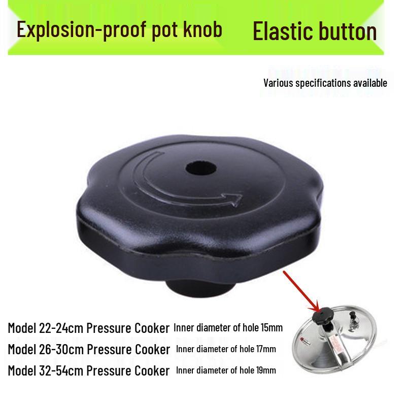 Explosion-Proof Pressure Cooker Handle and Tightening Knob for Lid Lifting