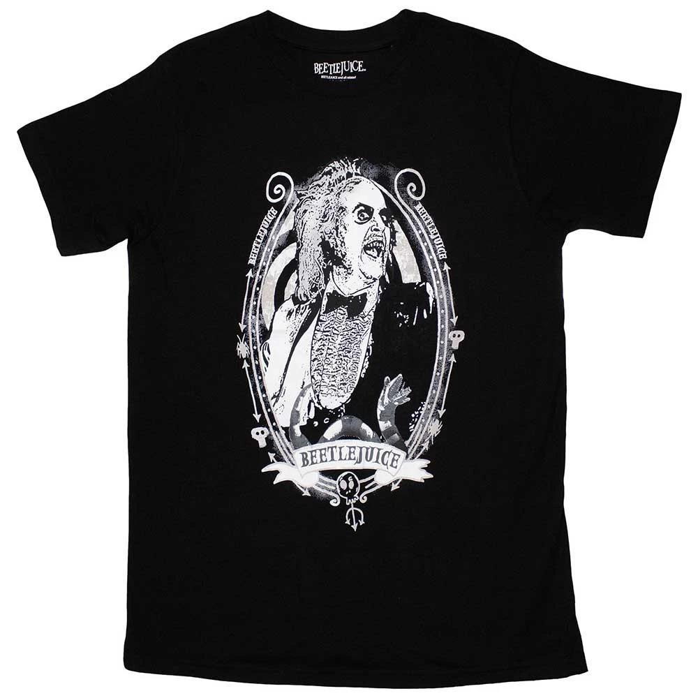 Beetlejuice Unisex TShirt Beetle Frame Black XL