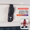 Car Sun Visor Sunglasses Clip Double-layer Ticket Card Clip For Model 3 Y S X Cybertruck Juguete Roadster Coil Bonina