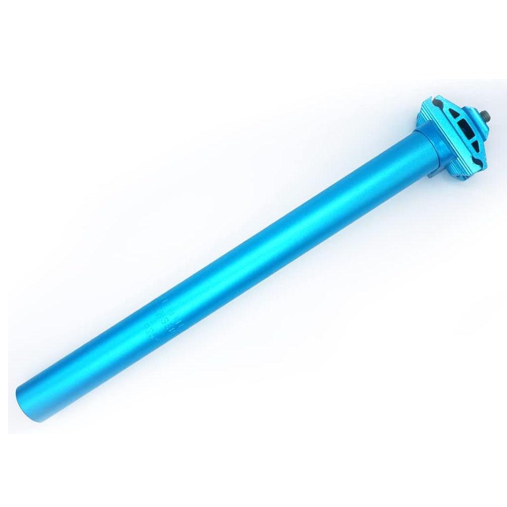Fahrradsattelstütze 25,4x300mm Verstellbar Aluminiumlegierung Fahrradsattelrohr Stoßfest Horizontal Fahrradsattelstütze für MTB Rennrad BMX