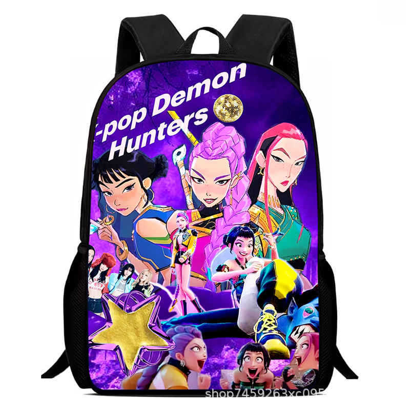 Kpop Witch Hunter Group Schoolbag High Definition Printing Casual Light Backpack Primary School