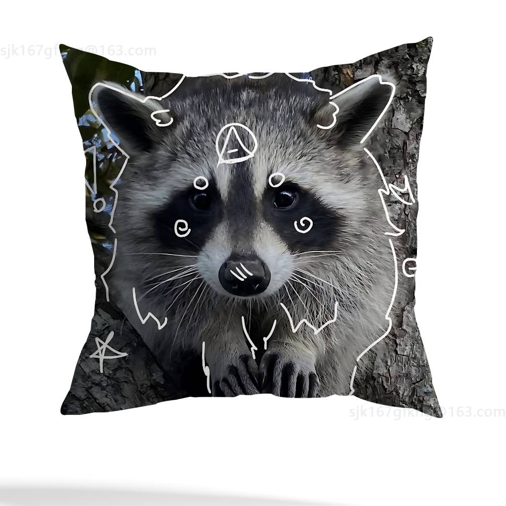 Kissenbezug mit dem neuen Therian-Delta-Symbol, Wohnzimmer-Sofa-Kissenbezug, Schlafzimmer-Bettkissenbezug, Heimdekoration