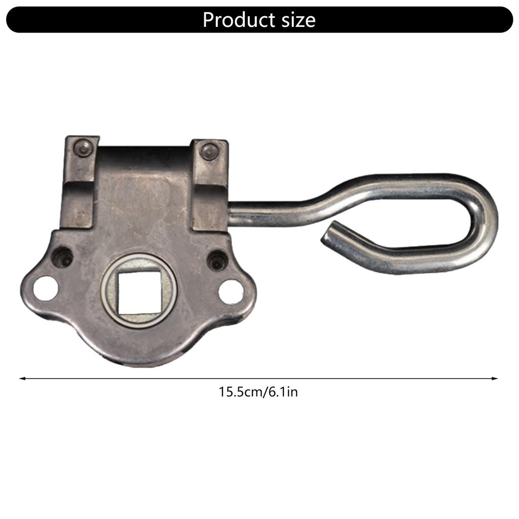 Solid markise snekkedrev Enkel installasjon Manuell sveiv Bærbart tilbehør for rullgardiner Utendørs bruk