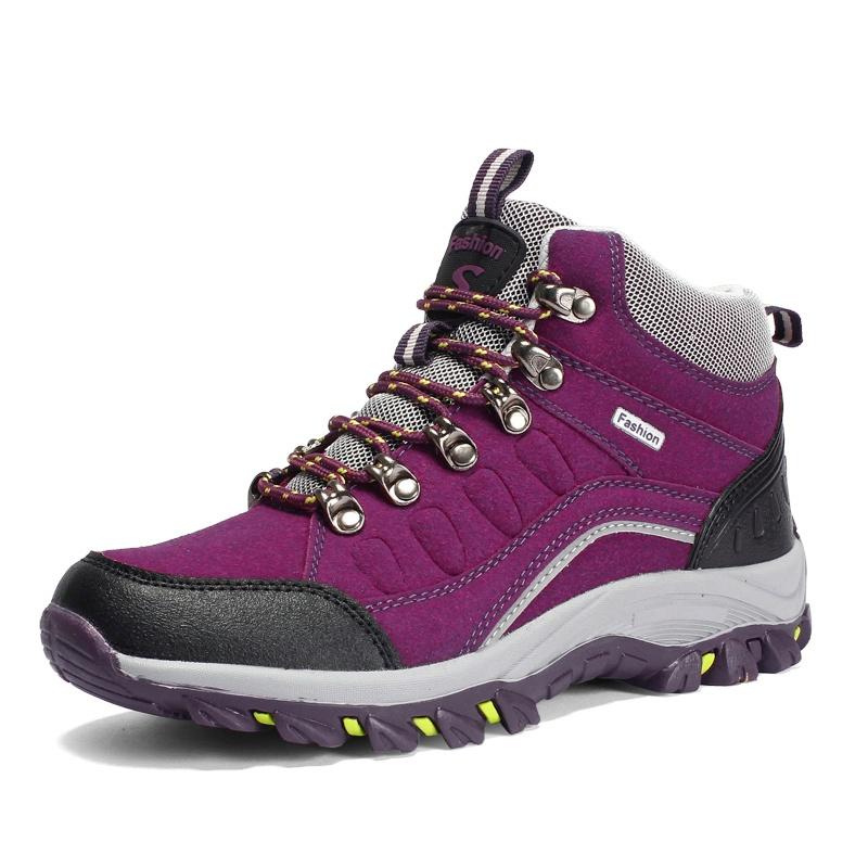 Unisex Outdoor Hiking Shoes Large Size 35-46 Trekking Sneakers for Walking Travel Trail and Casual Adventure Wear