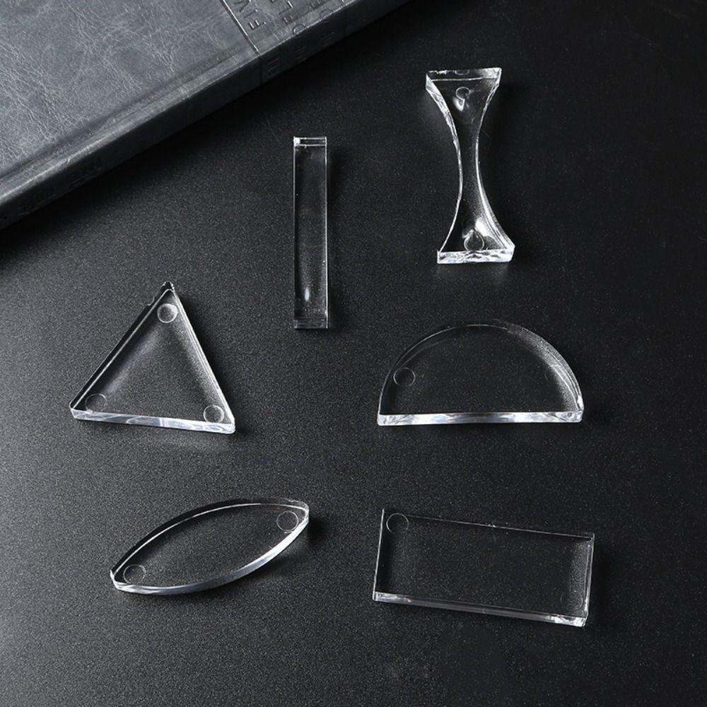6шт прозрачные демонстрационные инструменты по физике акриловые ...