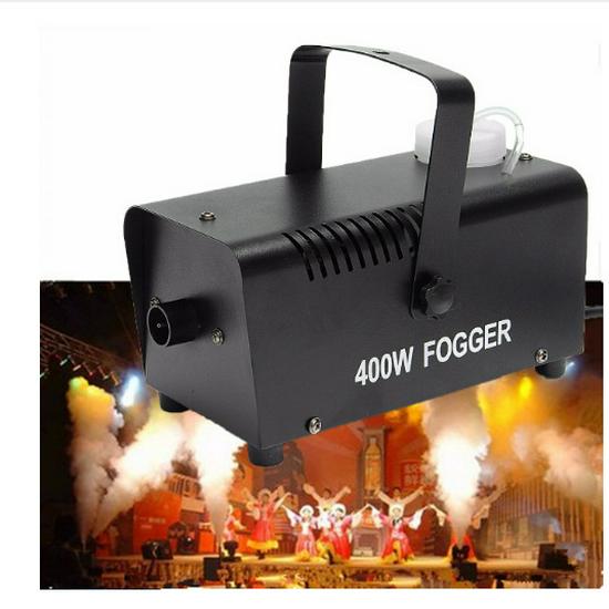 400W Portable Fog Machine: Remote-Controlled Atomizer for Weddings & Stage Performances