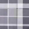 5 Piece Pallet Cushion Set Grey Checkered Fabric